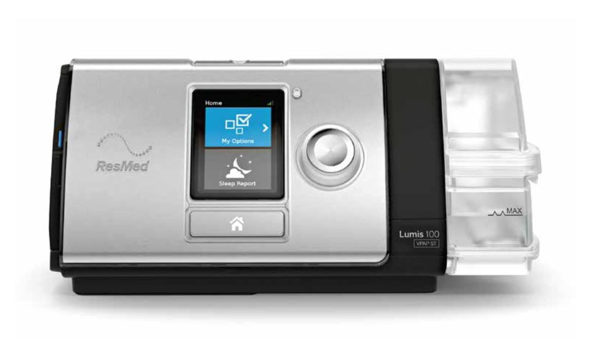 Resmed Lumis 100 ST with humidifier on rent - Image 2