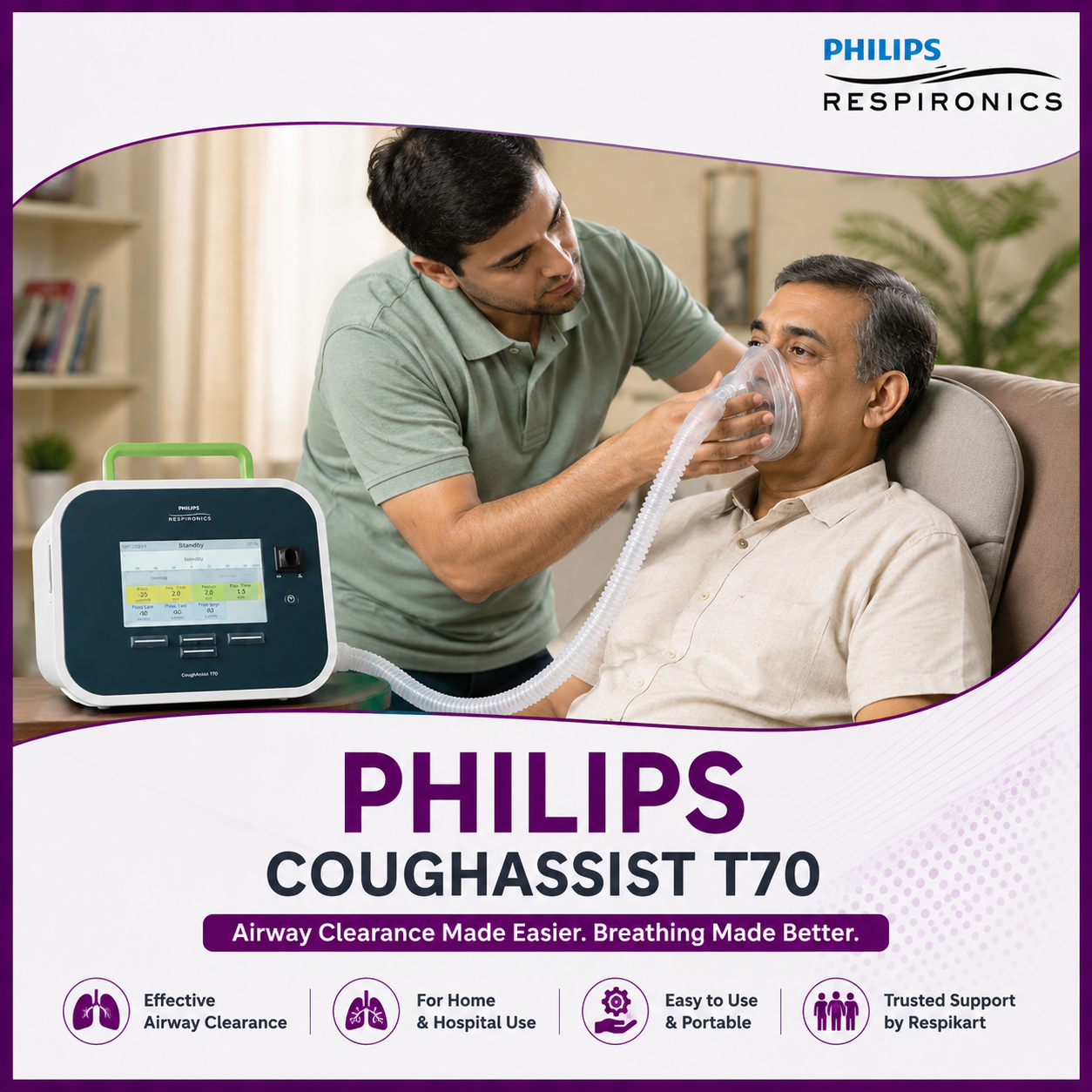 Philips Cough Assist on Rent - Image 2