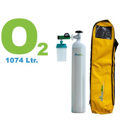 10kg Oxygen Cylinder on rent (Aluminium)